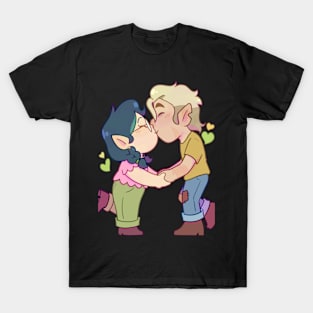 Huntlow - Kiss , hunterxhunter, hunter x hunter, killua, feitan, hisoka, kurapika, leorio, pitou, sparkle, gon T-Shirt